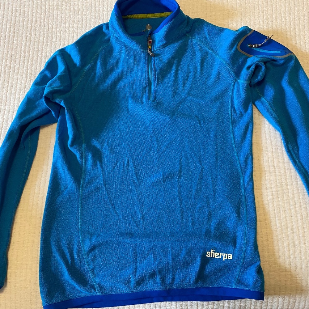 Long sleeve Sherpa 1/4 zip Medium